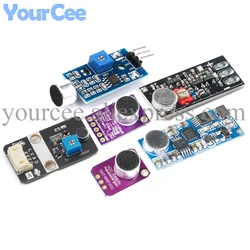 MAX4466 MAX9814 Sound Control Sensor Module Switch Detection Whistle Switch Microphone Amplifier For Arduino