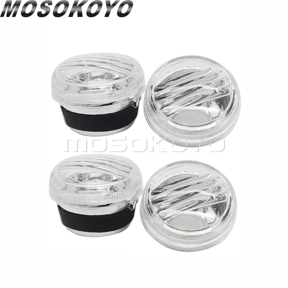 Motorcycle Turn Signal Indicator Light Lens Cover For Suzuki Boulevard M50 C50 C90 VL800 M109R C109R Intruder C1800R 1500 M109 R