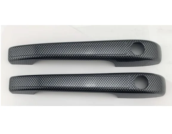 Carbon fiber door Handles cover set Handle Trim for VW volkswagen MK1 MK2 Golf 1 golf 2 Jetta Rabbit Caddy Derby Scirocco Coupe