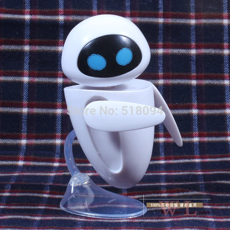 Robot Wall E EVE PVC Action Figure Toy Doll Gift for Kid