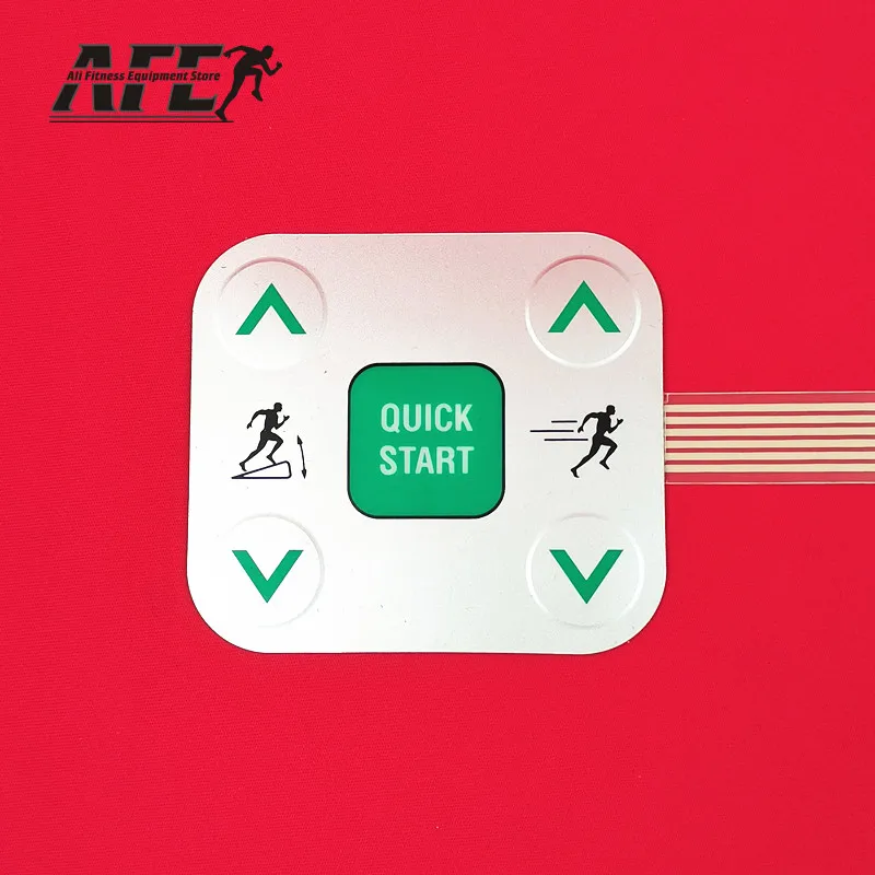 1 قطعة لوحة مفاتيح زر إيقاف التشغيل السريع لـ Precor 954 954i 932 932i 956 956i 966 966i أجزاء جهاز المشي لإصلاح Precor #5