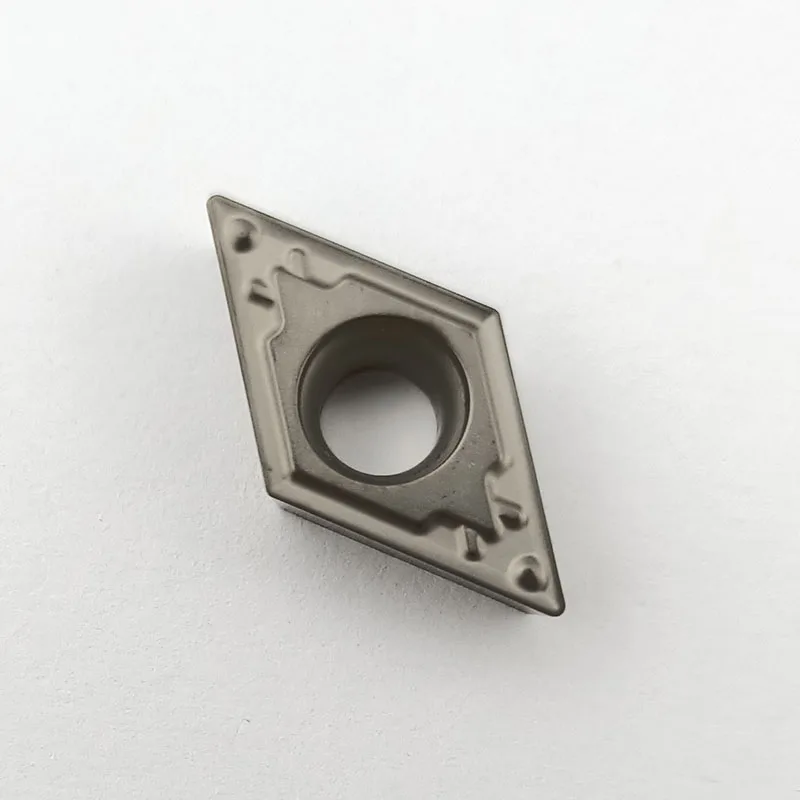 DCMT11T304 Cermet CNCเครื่องกลึงโลหะเครื่องกลึงโลหะสำหรับโลหะและเหล็กบาร์ใส่