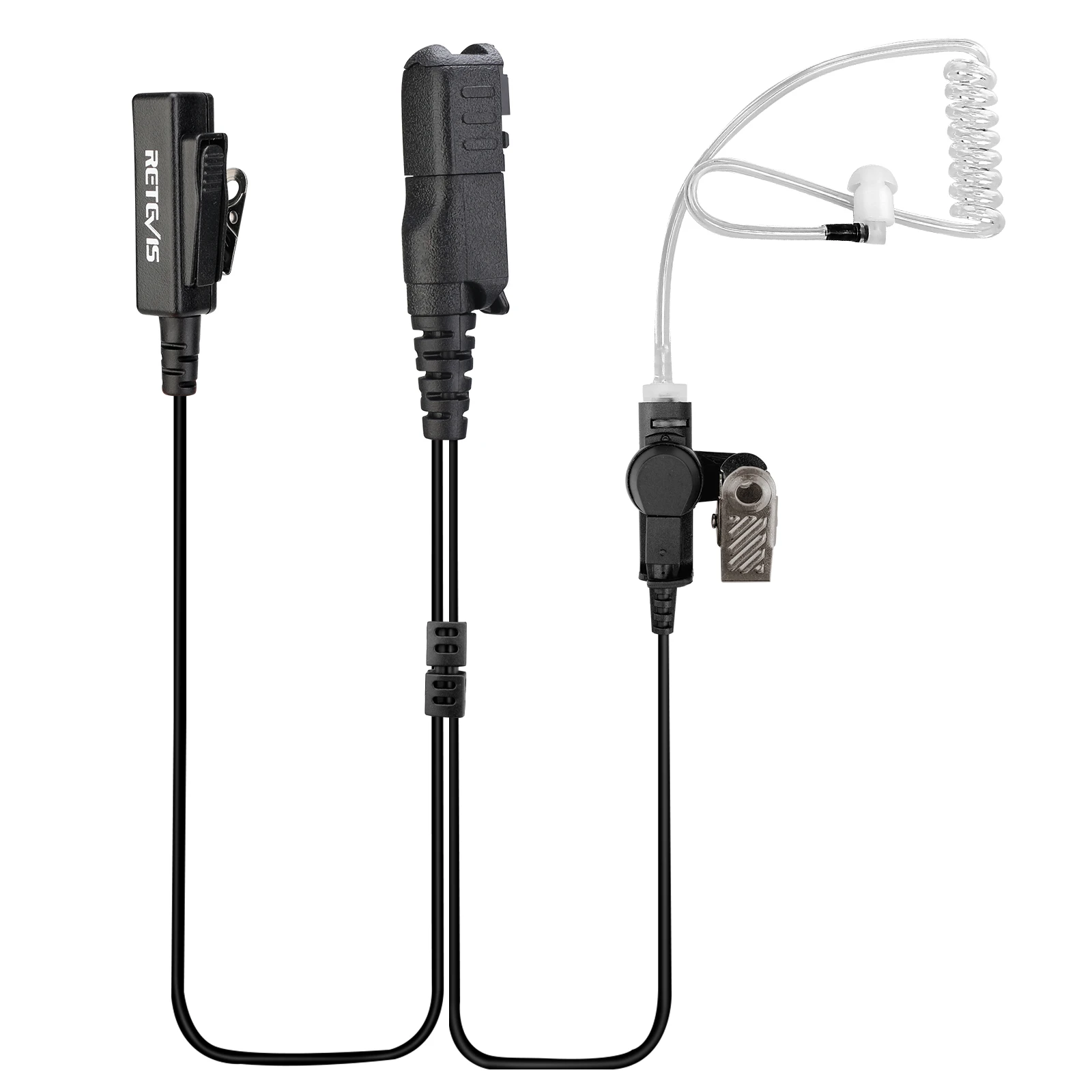 Écouteurs pour talkie-walkie avec Tube d'air acoustique, 10 pièces, pour Motorola P6600 P6620 XPR3300 XPR3500 MotoTRBOD EP550 DEP570 DP2400