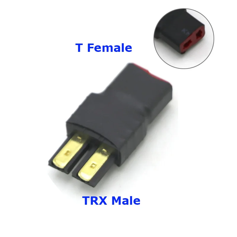2er-Set Adapter XT30 XT60 XT90 Traxxas T-Stecker Deans EC5 EC3 Buchse auf Stecker HXT 4MM Steckverbinder RC Lipo Akku Steuerungsteile DIY – Detail 7