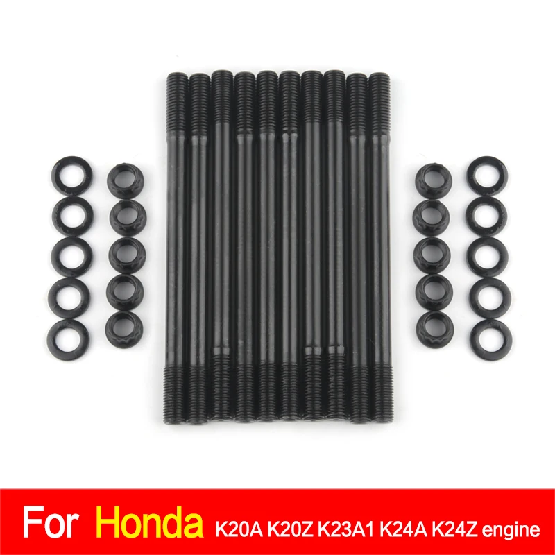 

208-4701 Cylinder Head Stud Kit For Acura For Honda K20A K20Z K23A1 K24A K24Z engine motor K20Z3