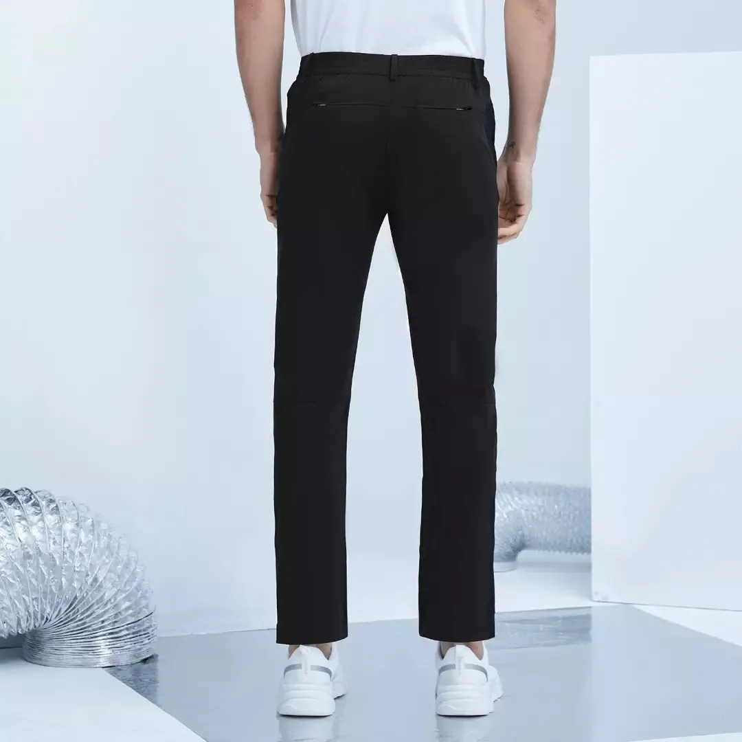 Youpin SUPIELD Cool Feeling Casual Pants Men Summer Trousers Comfortable Ice Fabric Solid Color Business Slim Fit Straight Pants