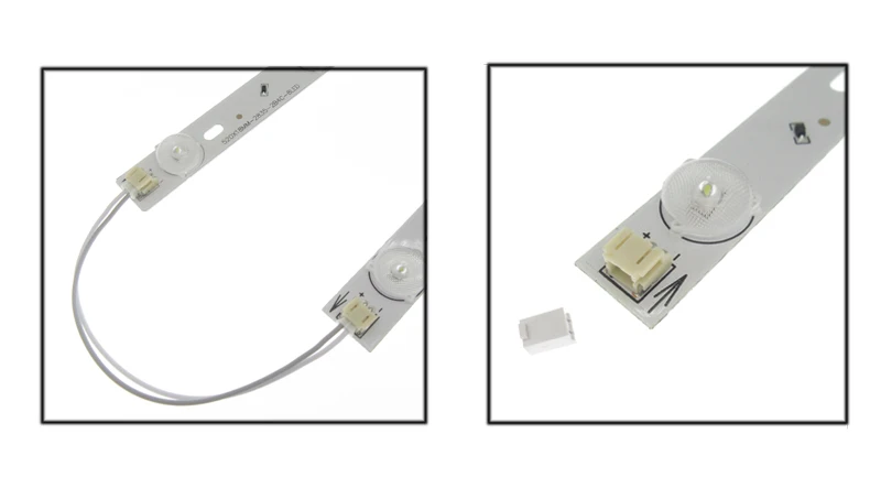 5-20pcs 4W 6W 8W High Brightness 2835 LED Bar Lights LED Tube White/Warm White for Ceiling Lamp With 60 Degree Optical Lens
