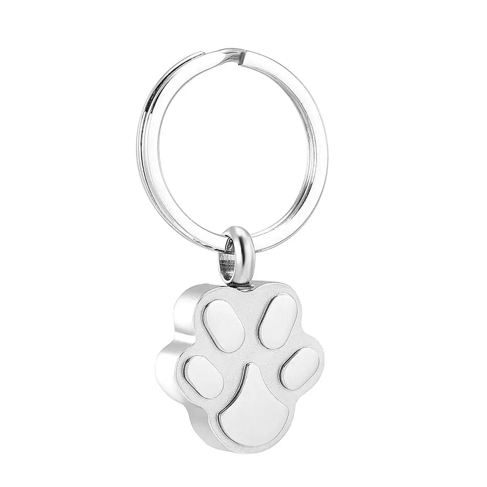 Cremation Keychain for Ashes Cremation Jewelry Pet Memorial Keepsake Urn Necklace for Women/Men