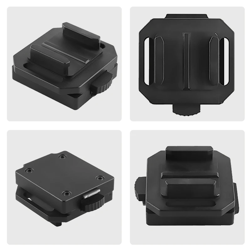 For GoPro hero 11/10/9 / 8 / 7 / 6 /5 /4/ 3 DJI OSMO action tactical helmet base fixed shooting metal bracket base