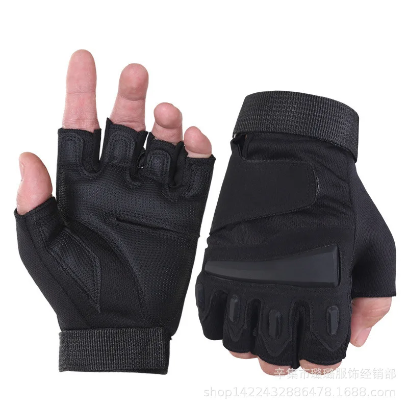 

Military Tactical Gloves Half Finger SWAT Gloves Gym Fitness Shooting Paintbal Combat Gloves Outdoor Sport Riding Bicycle