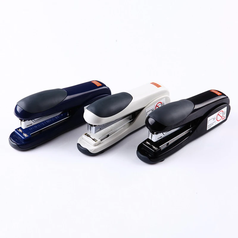 Japan MAX HD-50DF stapler Flat foot double-bar labor-saving medium-sized stapler nail standard multi-purpose office supplies