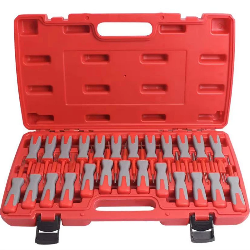 New 25 pcs/set universal car terminal disassembler tool kit car electrical wiring crimp connector pin extractor kit