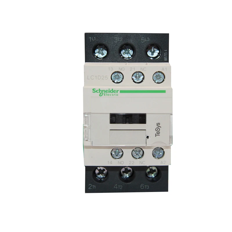 AC Three- Phase Contactor 3P 25A 48V 50 / 60Hz LC1D25E7C Opening and Closed Coil Voltage Genuine Original