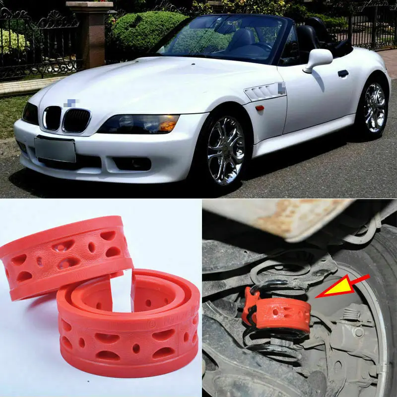 

2pcs Rear Air Suspension Shock Bumper Spring Coil Cushion Buffer For BMW Z3