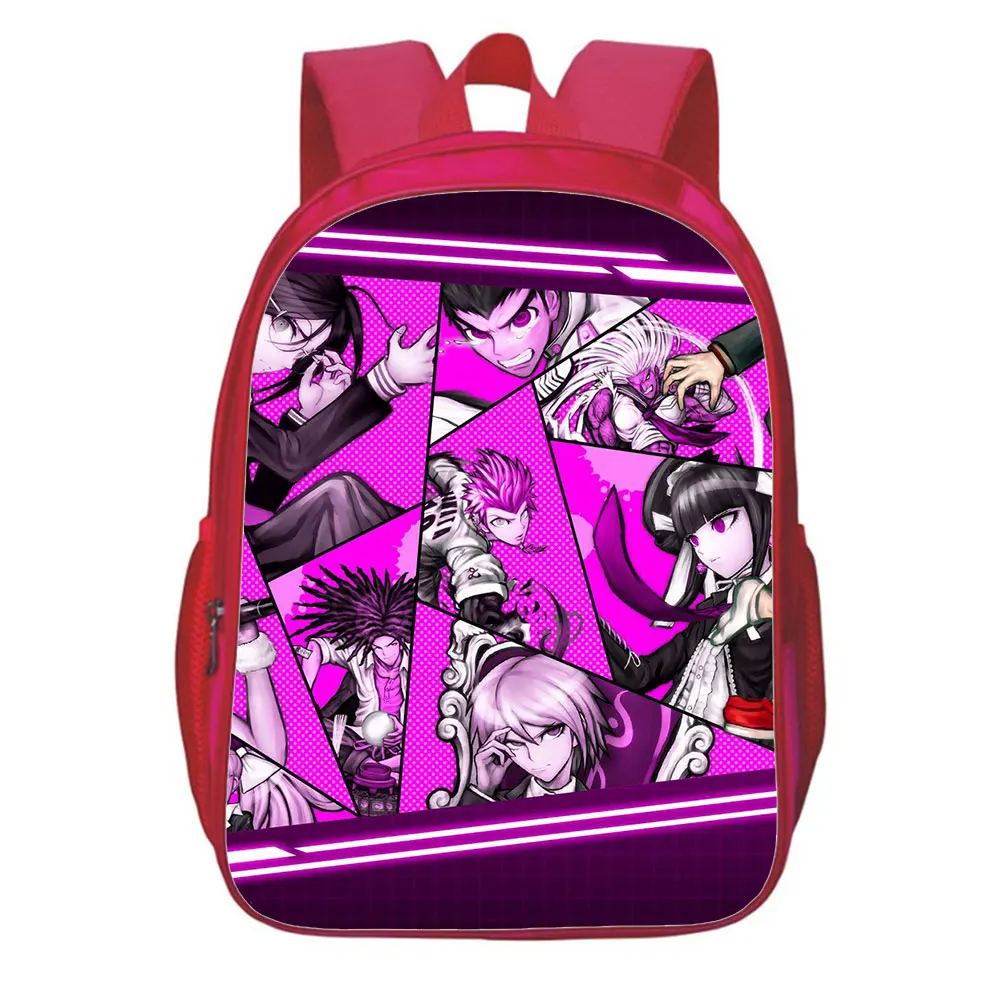 Danganronpa Cartoon Backpack School Bag Girls Toddler Baby Children  Rucksack Mochila Girl gift Cartoon Bag Knapsack 13 Inches