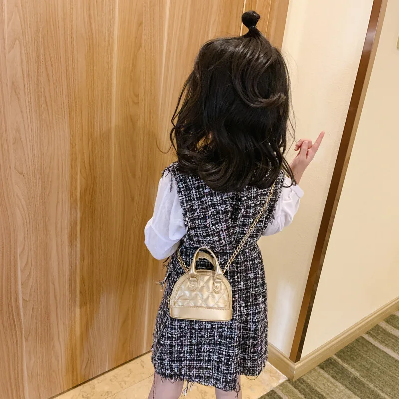 Kids PU Leather Purses and Handbags Cute Girls Mini Crossbody Bag Kawaii Little Girl Small Party Hand Bags Baby Coin Pouch Purse