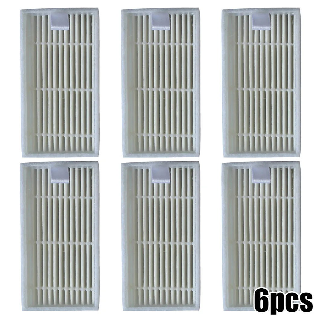 6PCS Vacuum Cleaner Filter Replacement For Lidl SSR 3000 A1 Robotic Vacuum Cleaner Home Eliminate Fine Dust Sawdust