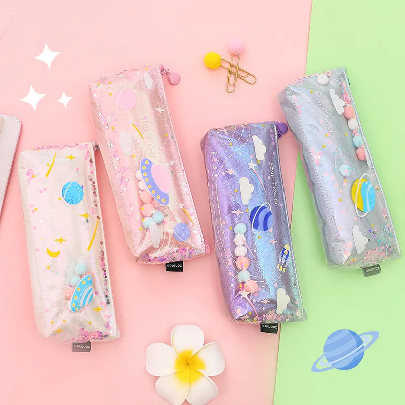 1 Pcs Kawaii Pencil Case Star Trek Gift Estuches School Pencil Box Pencilcase Pencil Bag School Supplies Stationery