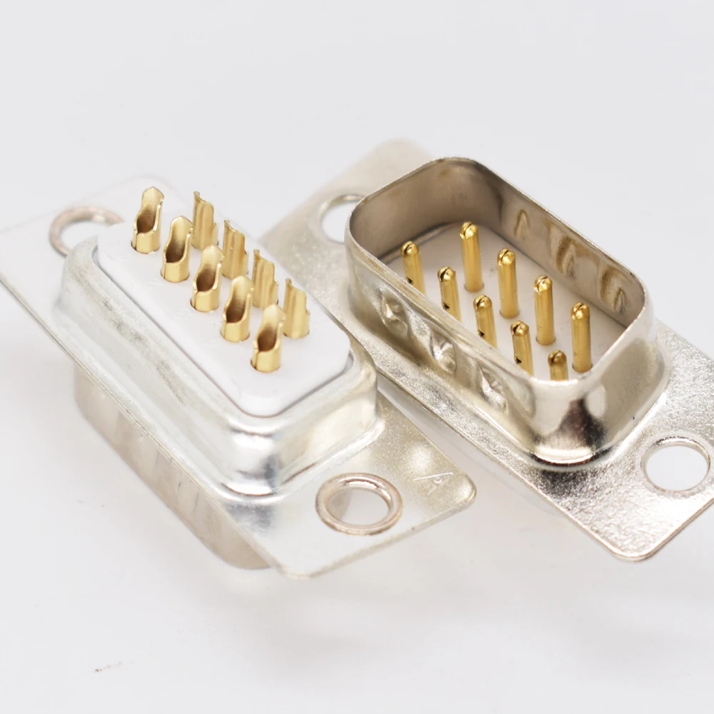 10Pcs Gold Pin 9Pin…