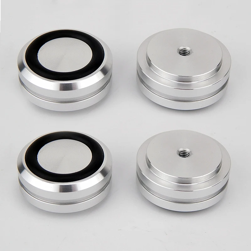 Алюминиевые подушечки для ног для аудиоусилителей, корпус ЦАП, декодер, буферная оболочка шасси, амортизирующие алюминиевые коврики для ног 30*13 мм