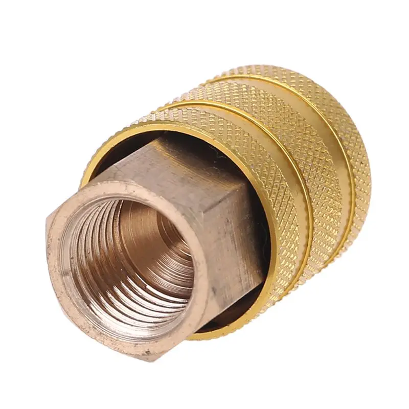 

50JA Hardware 1/4" NPT Coupler Female Copper thickened inflatable Joint Quick Connect