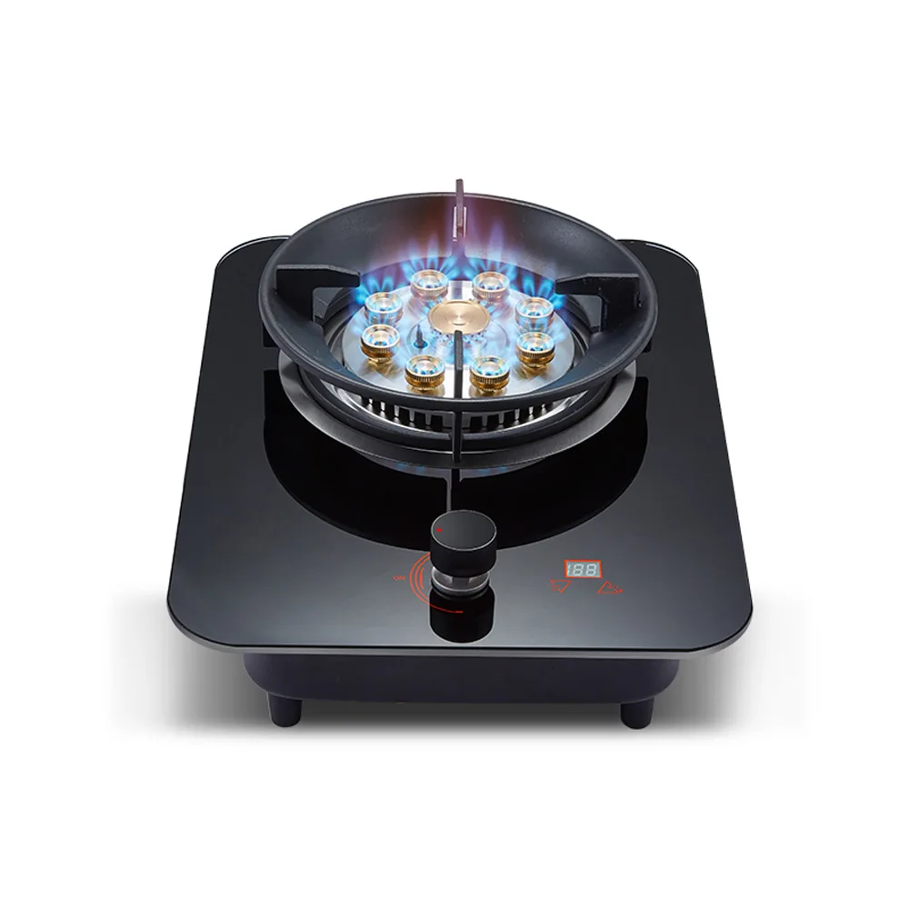 موقد غاز 5000 وات مدمج ، غاز طبيعي مسال ، للاستخدام المنزلي