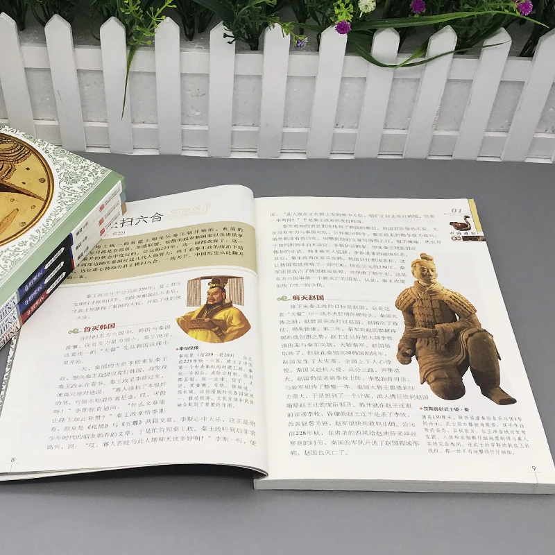 Книга New History Of China , Chinese History And Culture Learning Book ( Book Language: Chinese) -набор из 10 книг