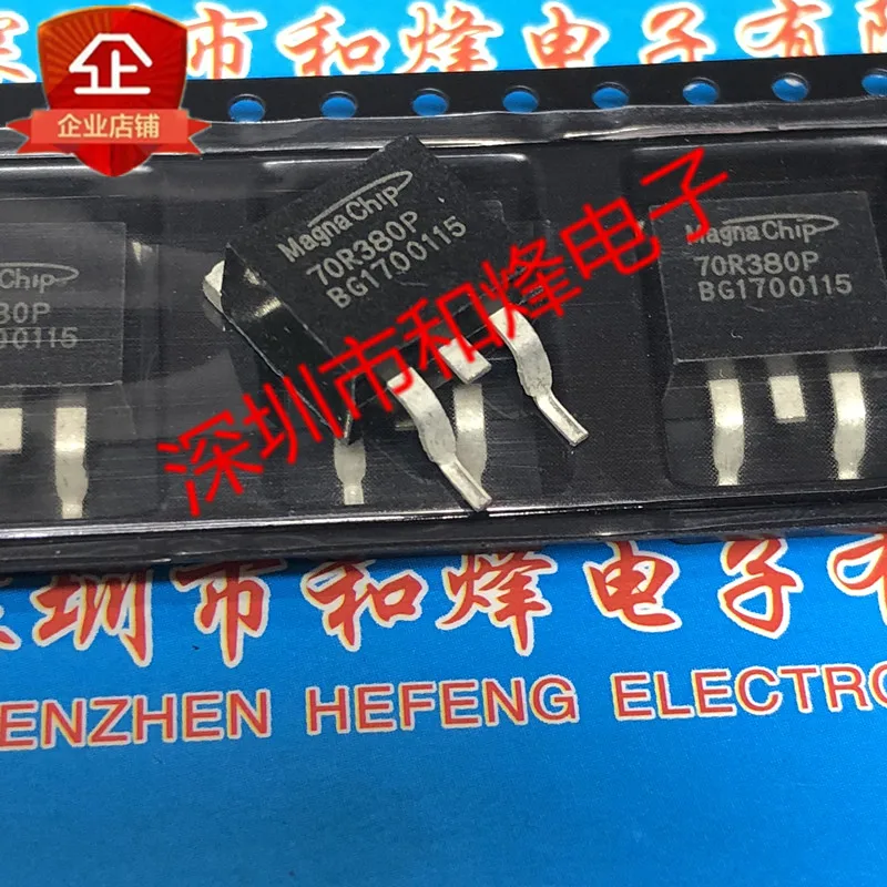 

10PCS 70R380P MME70R380P TO-263 750V 11A