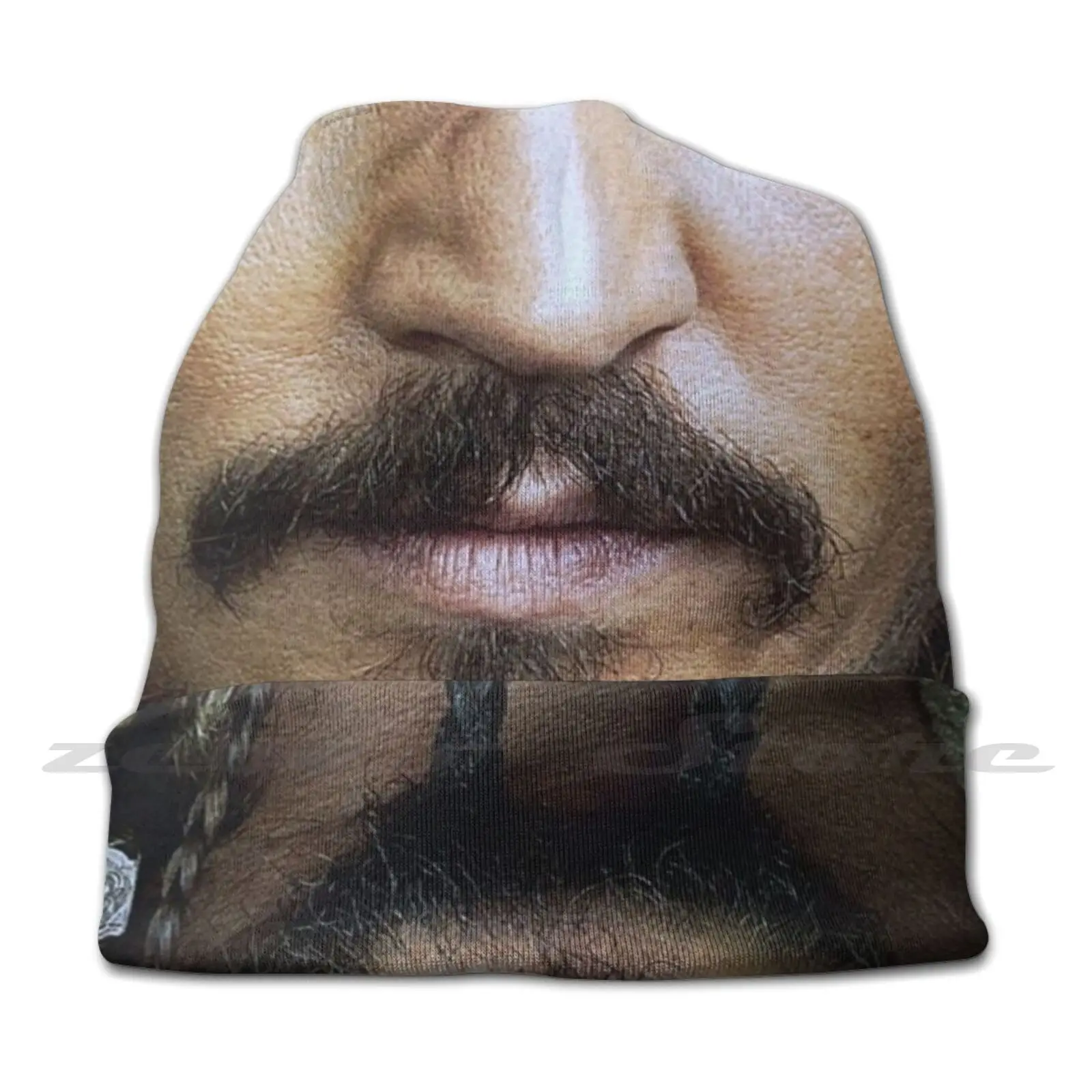 The Great Pirate Face Mask Knit Hat Elastic Soft Personalized Pattern Present Cap Pirate Pirates Beard Moustache 19 Quarantine