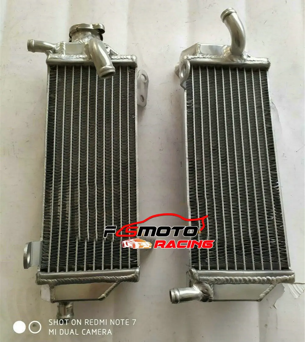 Aluminum Radiators For Yamaha YZ250F 2019 - 2021; YZ450F 2018 2019 2021 YZ 250/450 F