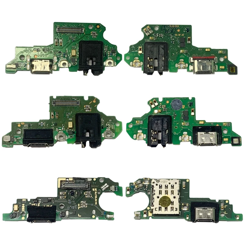 USB Charging Dock Port Connector Board Flex Cable For Huawei Y9S Y9A Y9 Prime 2019 Replacement Parts