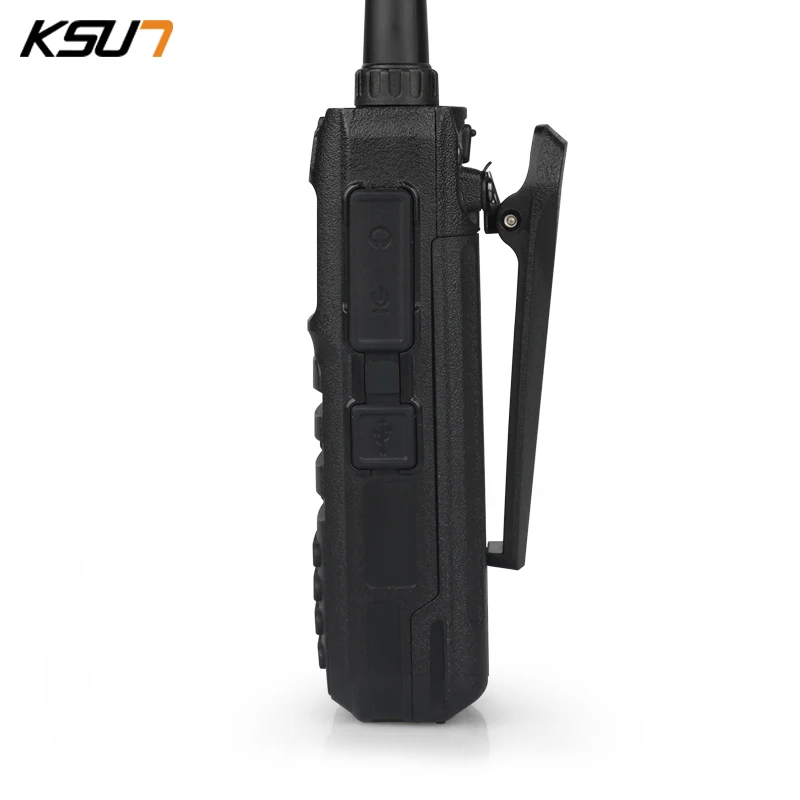 Imagem -04 - Ksun Long Range Walkie Talkie Vhf Uhf Dual Band Estação de Rádio em Dois Sentidos Vox Comunicador Transceiver Poderoso Uv3d