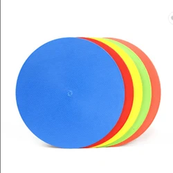 10 Stuks 20Cm Marker Schijf Kegel Fabriek Groothandel Hoge Kwaliteit Voetbal Training Apparatuur Pvc Training Flat Mark Kegel