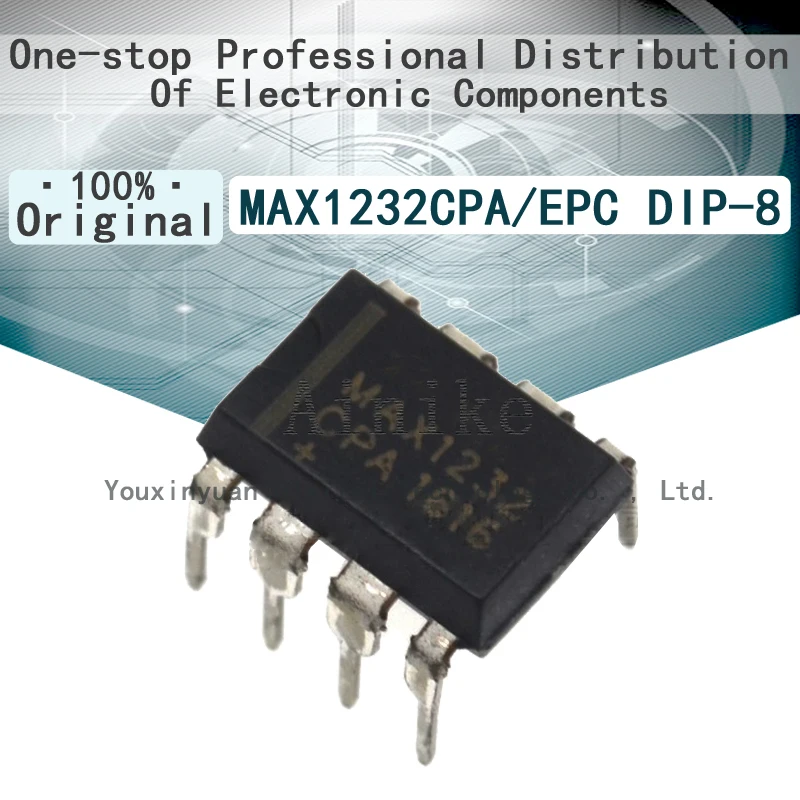 10/Pcs New Original MAX1232CPA MAX1232EPA MAX1232 DIP-8 Microprocessor monitor transceiver chip