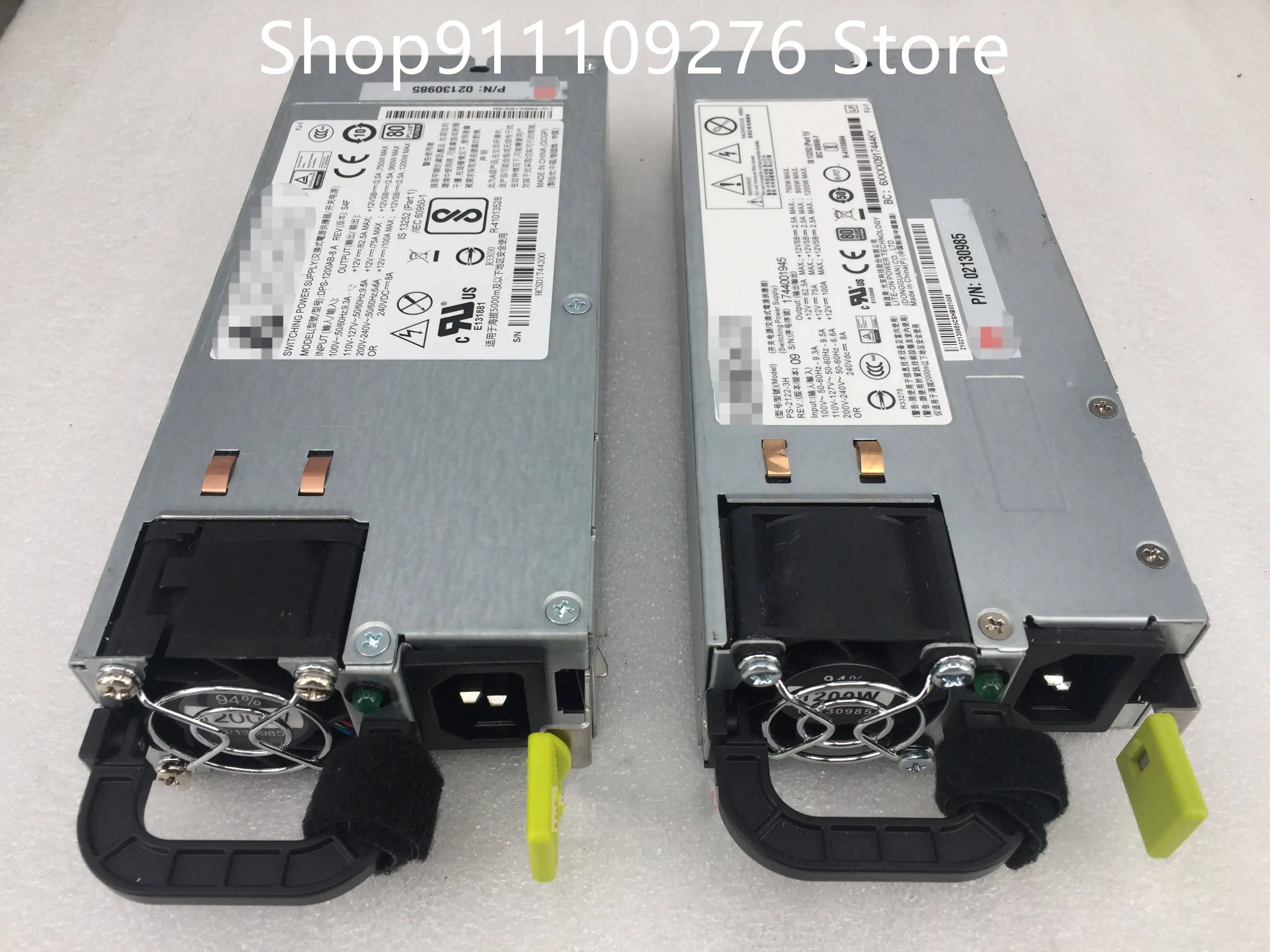 

Original PSU for Huawei X6000 RH321V2 2288HV2 1200W power supply PS-2122-3H DPS-1200AB-8 A