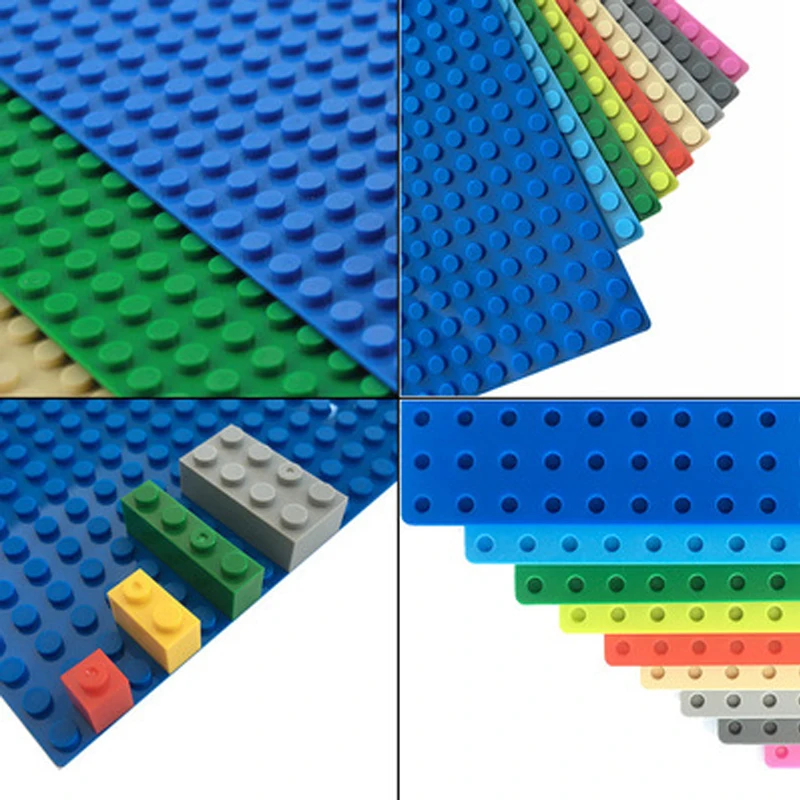 1Pcs 16*32 Dots Small building blocks Bottom plate Minifigures base blocks are compatible with Lego toy accessories