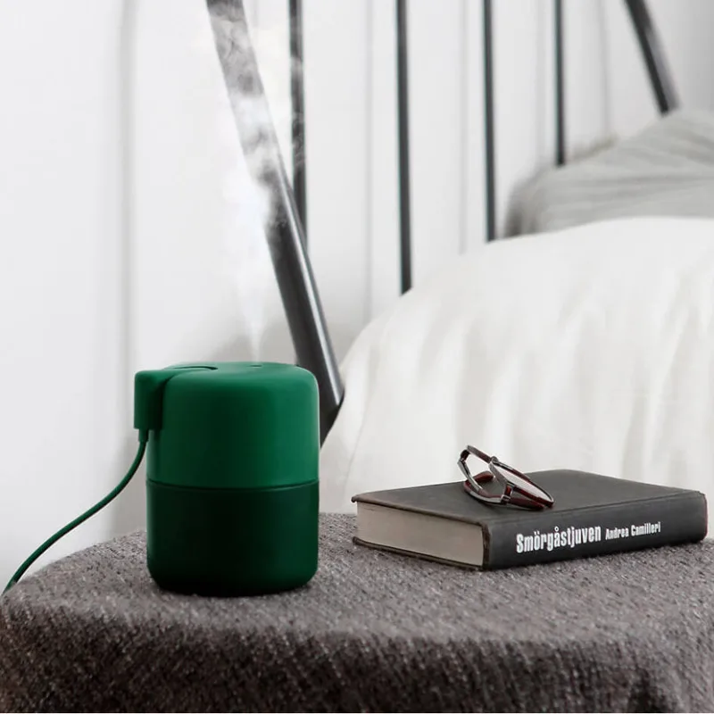 الأصلي VH المرطب سطح المكتب الهواء الرطوبة USB نافث عطر صغير الحجم 480 مللي زيت طبيعي الناشر بالموجات فوق الصوتية هادئة