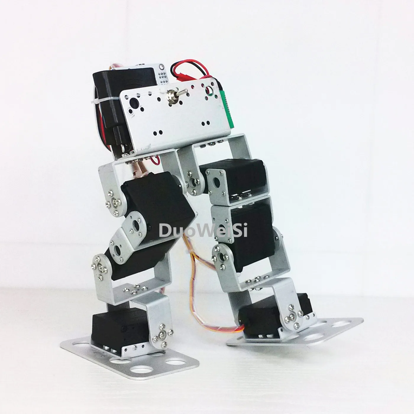 

6 DOF Biped Walking Robot / Digital Dual-Axis Servo / Robot DIY Competition Accessories 6 Degrees of Freedom