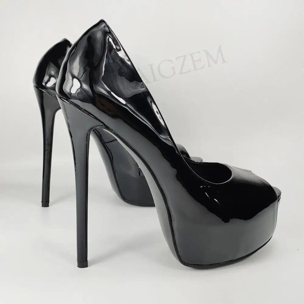 

DOBANER Женские туфли-лодочки на платформе для вечеринок и офисов, женские сандалии с открытым носком на высоком каблуке, женская обувь унисекс, косплей, большие размеры 43, 45, 48 50, 52