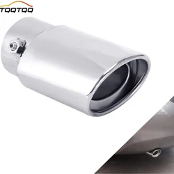 Universal Stainless Steel Car Exhaust Tail Muffler Tip Pipe -Adjustable Fit Pipes Diameter 1.5 inch to 2.25 inch (3.81cm-5.7cm)
