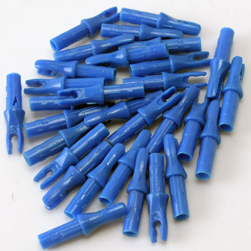 12pcs Hottest ID 6.2 mm Archery Arrow Nocks Internal For Carbon Fiberglass Arrow Shaft ID 6.2mm DIY Archery Accessory