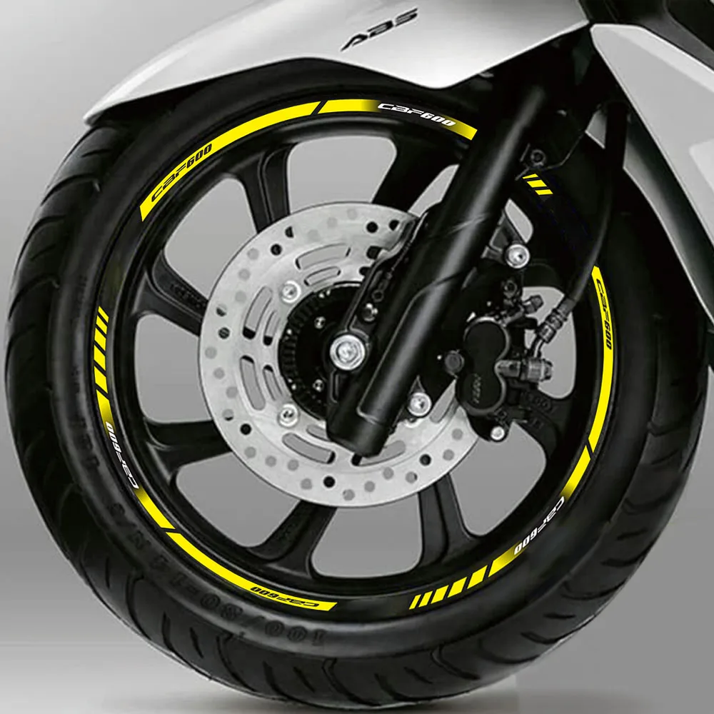 Motorcycle stripes reflective rim stickers are suitable for HONDA CBF600 cbf 600