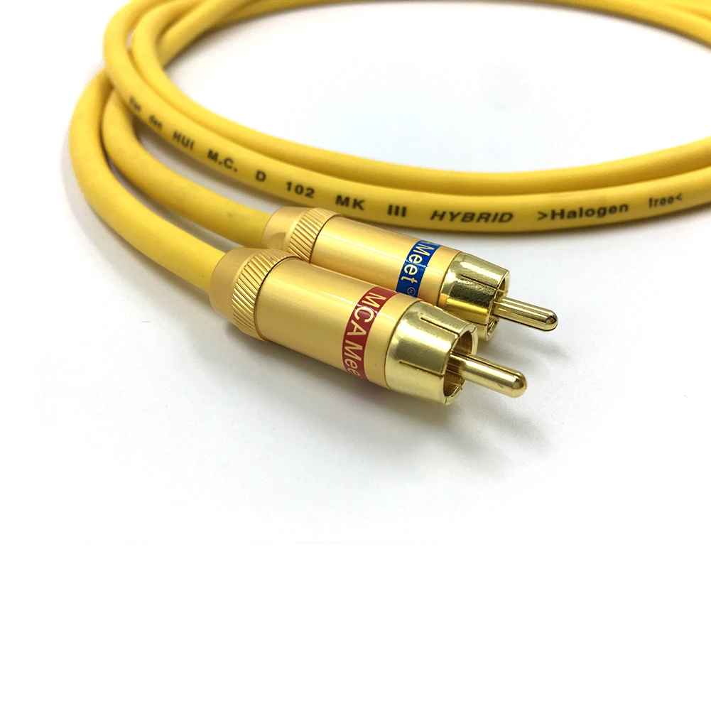 Thouliess คู่ type-2 RCA ถึง XLR Balacned สายสัญญาณเสียง 2RCA ชาย 2XLR หญิงสายเชื่อมต่อกับ VDH Van Den Hul 102 MK III