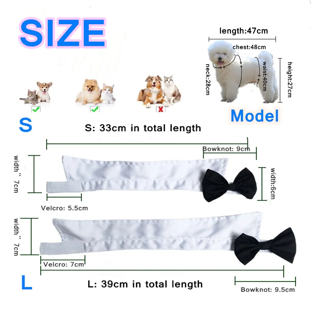 Grooming Accessories Puppy Weddings Cat Kitten Pet Formal Tuxedo Dog Bow Tie Cat Tuxedo Collar Necktie Bows