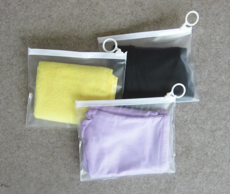 

16*13CM Plastic Storage Bag Ziplock Travel Bags Cosmetic Socks Underwear Zip Lock Valve Slide Seal Packing Bag 200pcs/lot