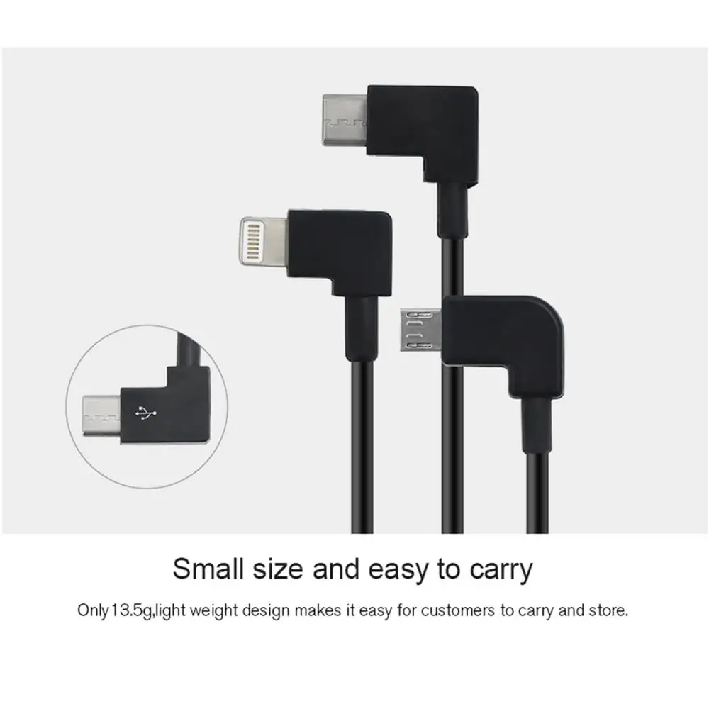 Data Cable For DJI MINI 2 Control Micro USB Type-c IOS Android OTG  For DJI Mavic Air 2 Tablet  Smartphone Drone Accessories