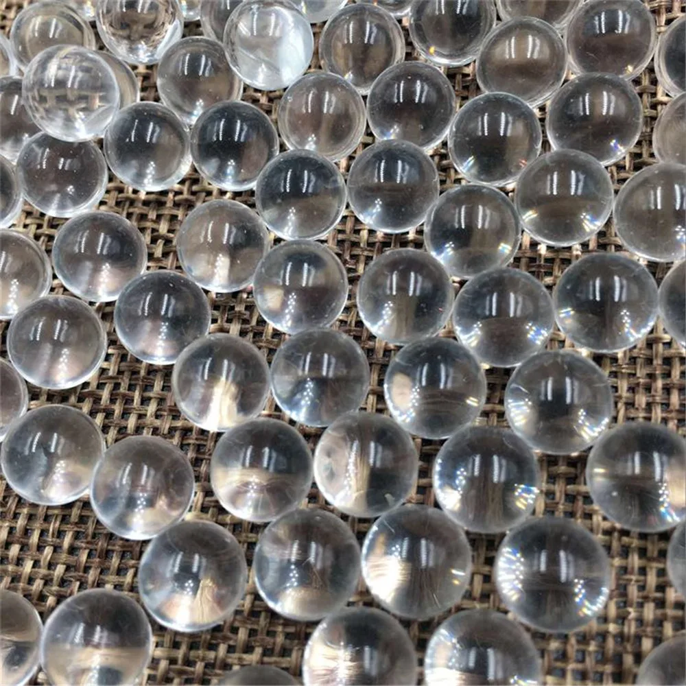 1000 stücke 9MM glas perle verwendet Extra Hyaline Glas Ball Rund Partikel Pellets Jagd Zubehör