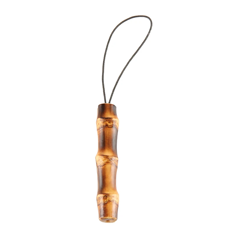 Promotional Creative Business Gifts Pendant Decoration Unique Handmade Wooden Wood Natural Bamboo Root Key Chain