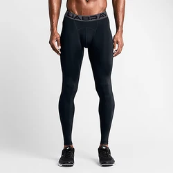 Pantaloni sportivi da uomo pantaloni da corsa elastici compressione palestra calzamaglia Fitness Leggings da allenamento per esercizi sudore traspirante ad asciugatura rapida