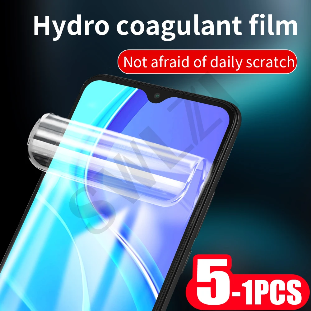 5-1Pcs soft full cove protective hydrogel film for redmi 6 6A 7 7A 8 8A pro phone screen protector 6A Not Glass